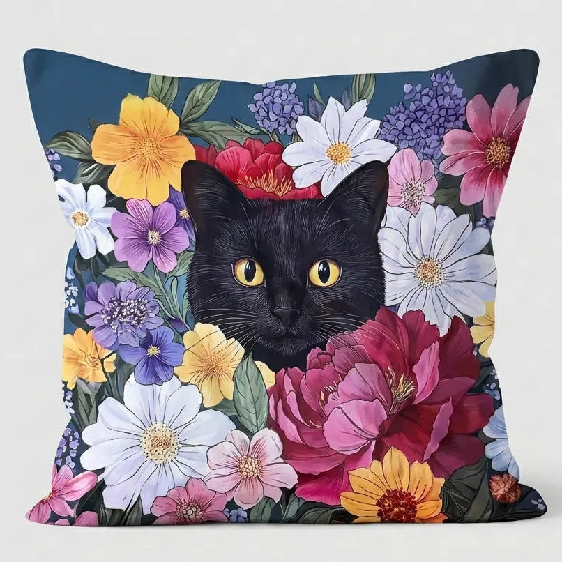 Artistic Expression – Premium Suede Cushion Cover (16x16)