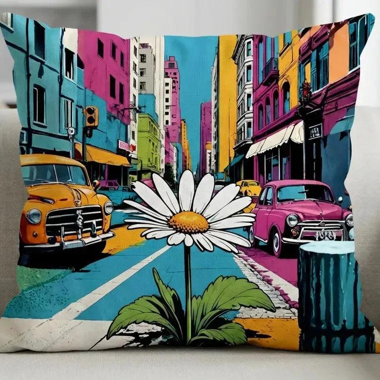 Artistic Expression – Premium Suede Cushion Cover (16x16) - Joot Official 