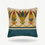 Regal Crest – Premium Velvet Suede Cushion Cover (16x16) - Joot Official 