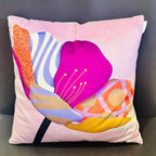 Vivid Botanica – Premium Suede Cushion Cover (16x16) - Joot Official 