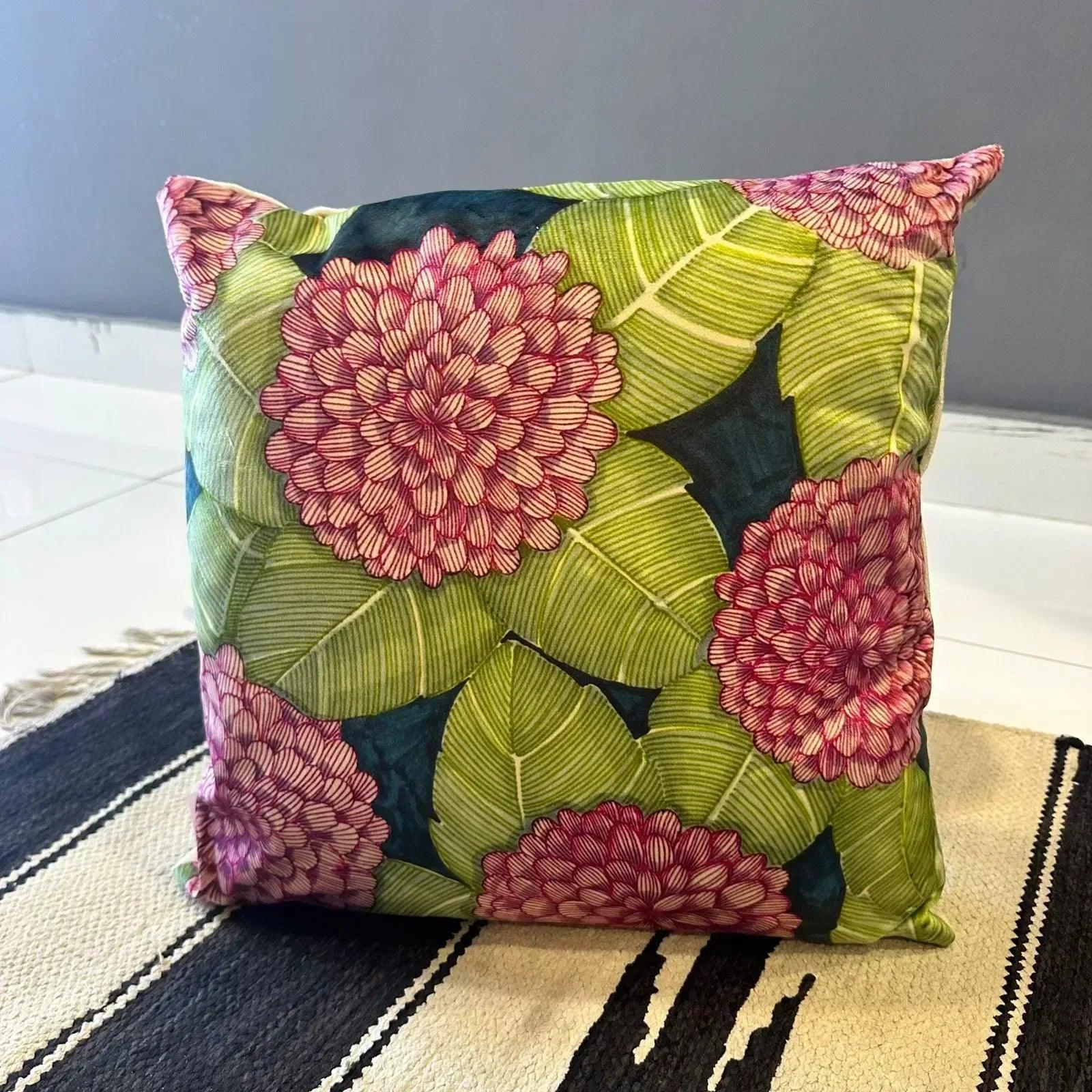 Vivid Botanica – Premium Suede Cushion Cover (16x16) - Joot Official 
