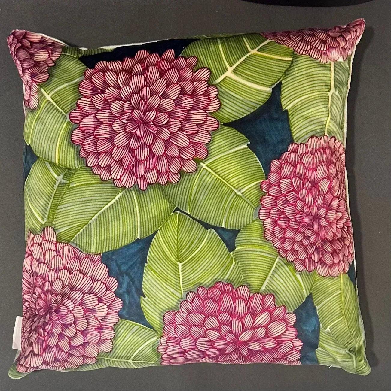 Vivid Botanica – Premium Suede Cushion Cover (16x16) - Joot Official 