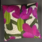 Vivid Botanica – Premium Suede Cushion Cover (16x16) - Joot Official 