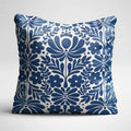 Indigo Folk – Premium Suede Cushion Cover (16x16)