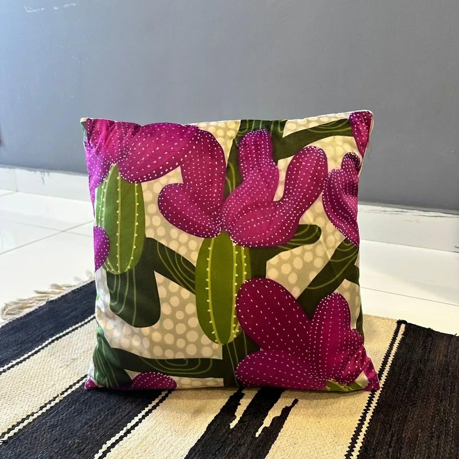 Vivid Botanica – Premium Suede Cushion Cover (16x16) - Joot Official 